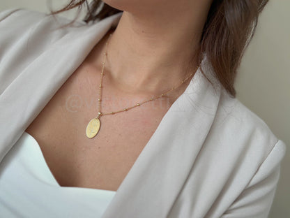 Bella Necklace 18K Gold Plate